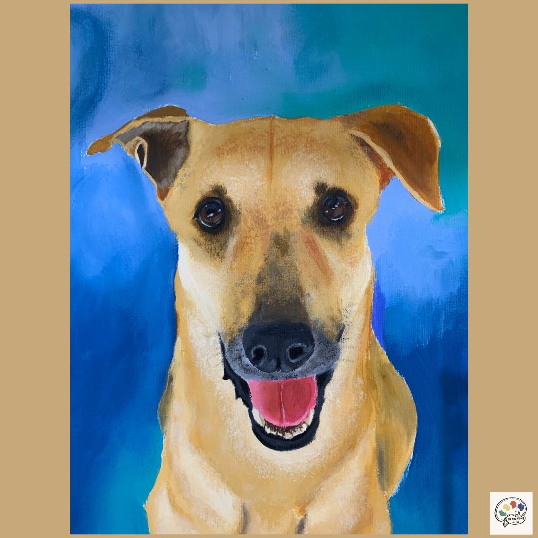 Canvas Pet Portrait