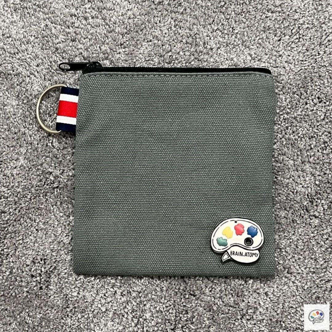 Custom Embroidery Square Pouch