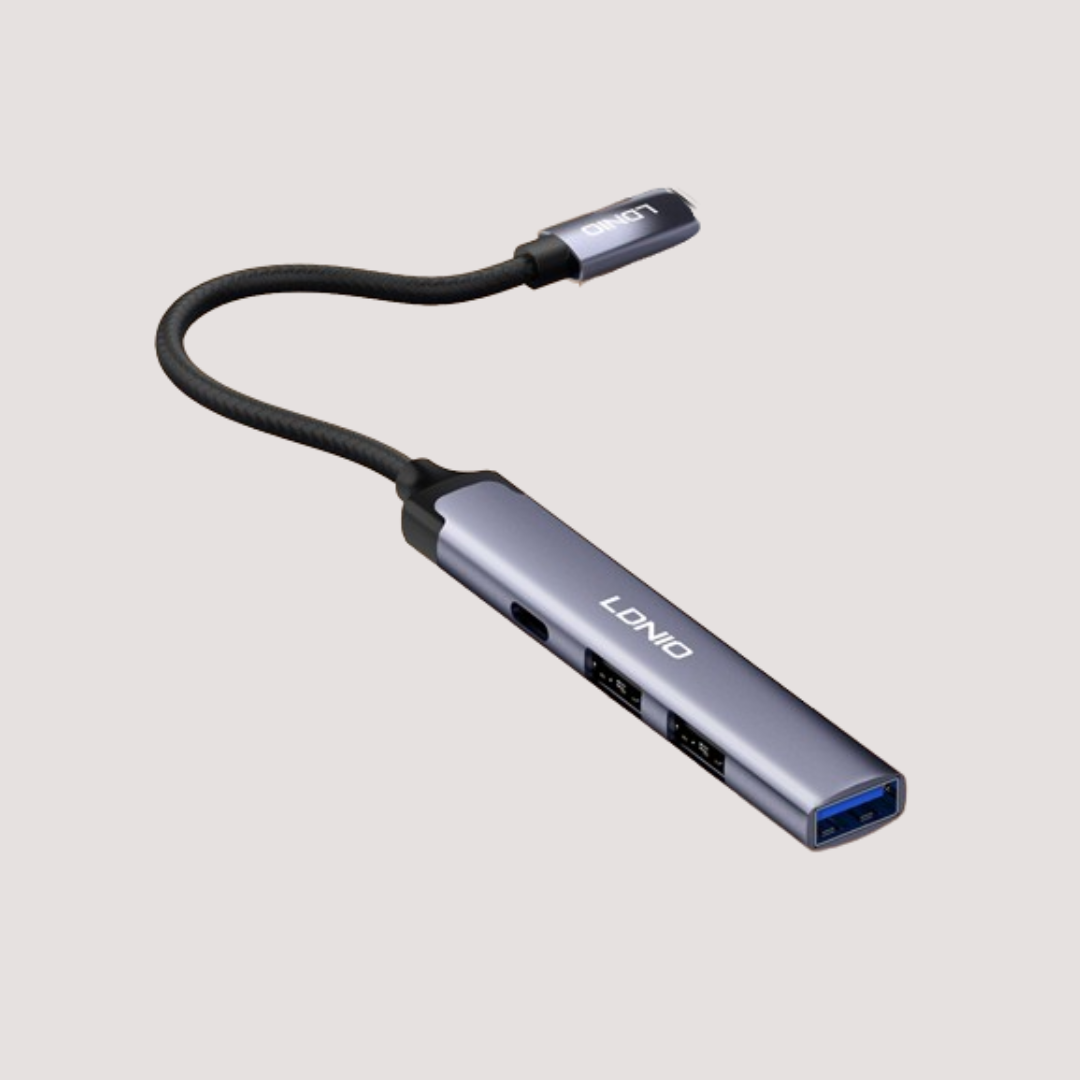 4-in-1 USB Type C Hub Adapter