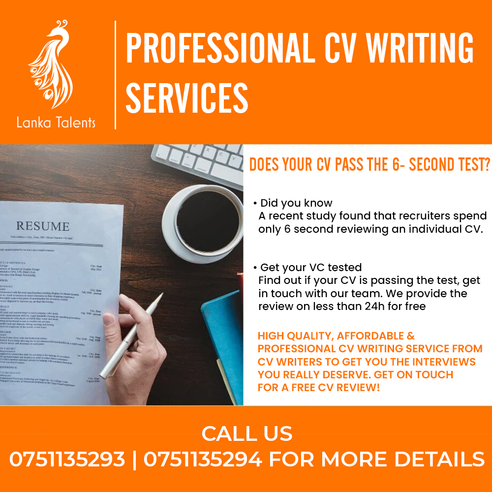 professional cv writing services in sri lanka