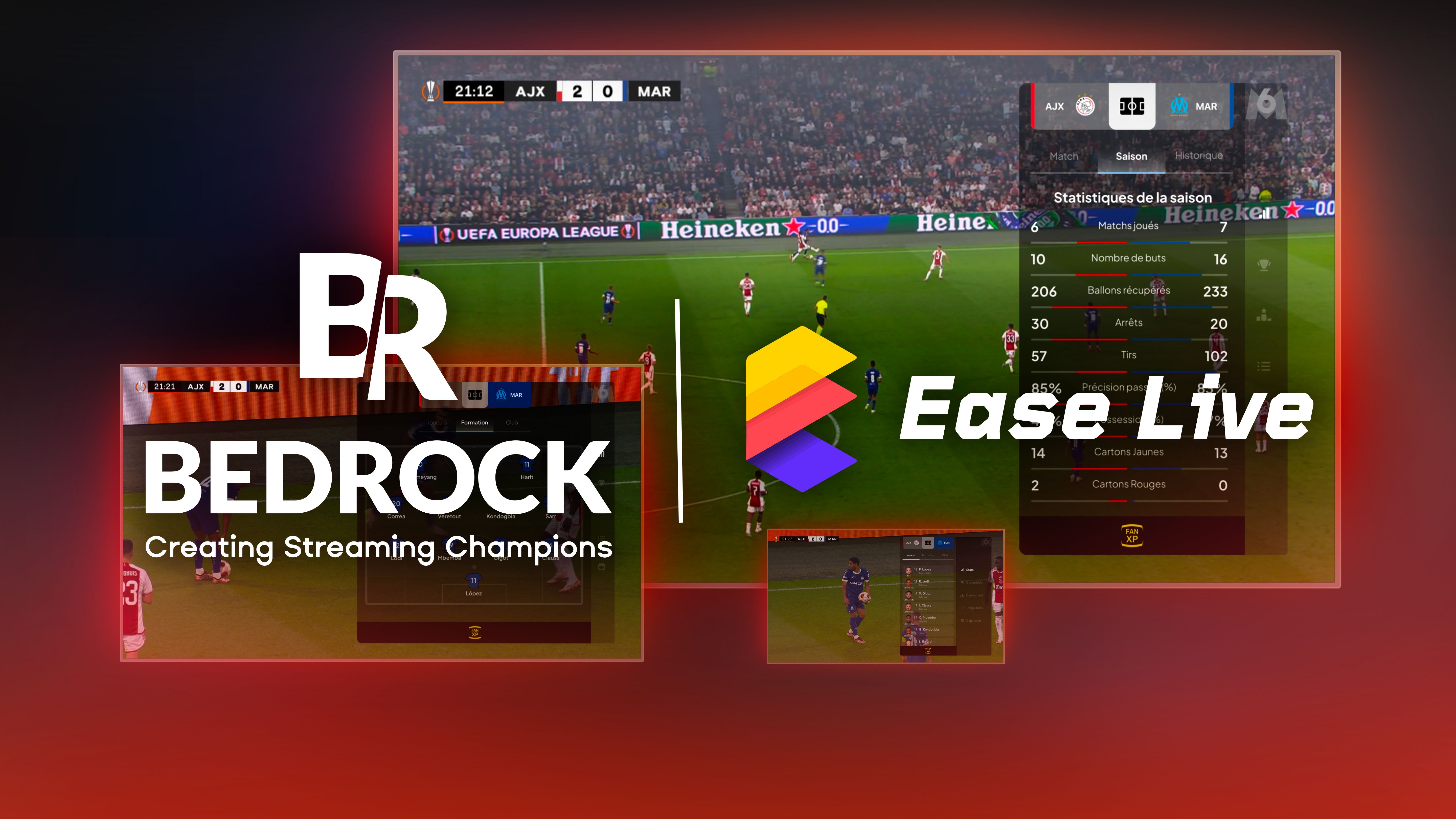  Bedrock & Ease Live Jointly Create the Interactive M6+ Live Sport Experience for the EURO 2024 