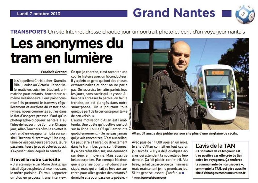 L'inconnu du journal 20 Minutes