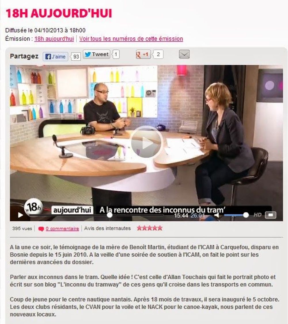 L'inconnu de la télévision