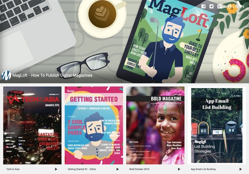 Free PDF Online Magazine Maker