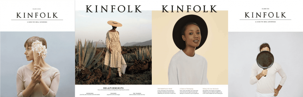 the best digital magazines: kinfolk