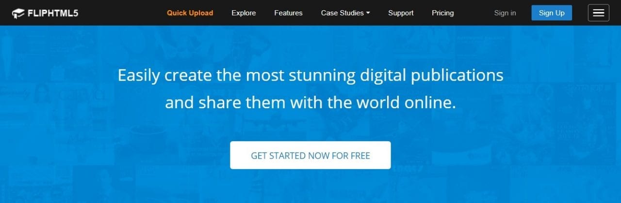 digital publishing platforms - fliphtml5