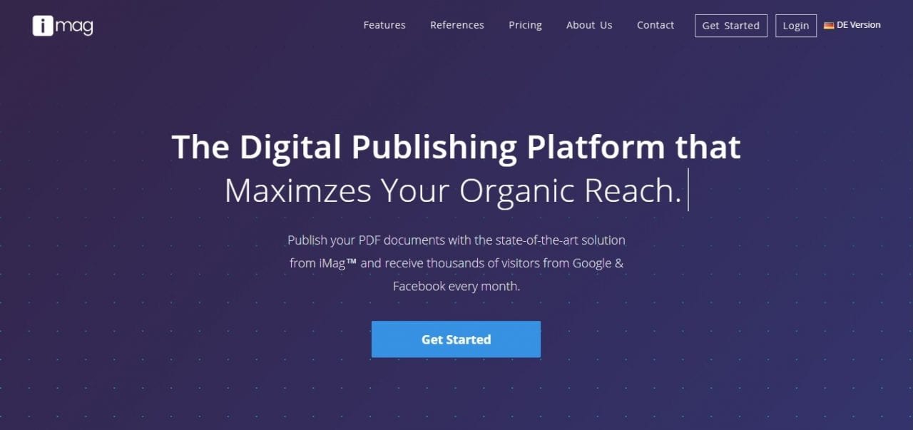 digital publishing platform - imag