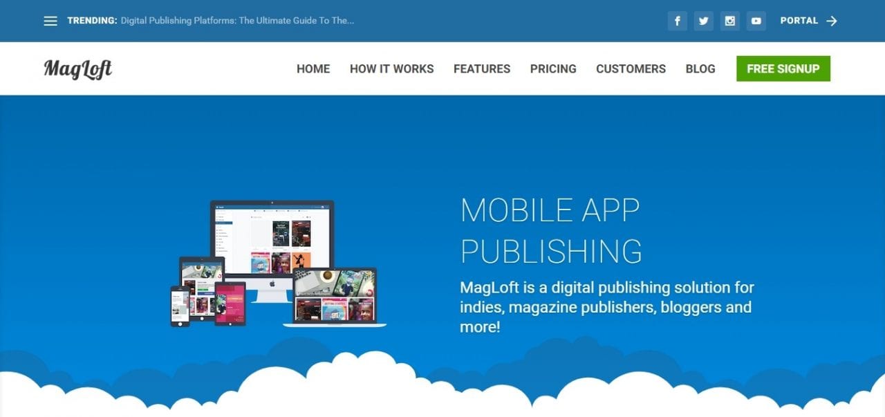 digital publishing platforms - magloft