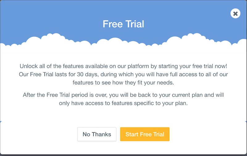 start 30 day free trial