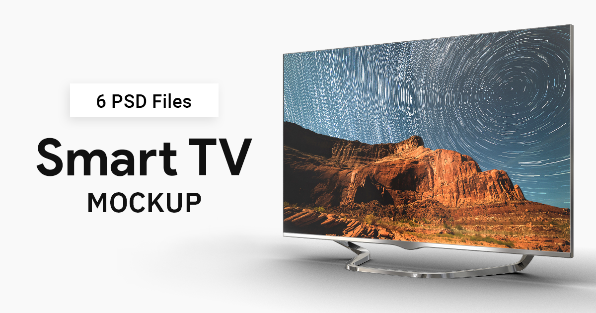 Download Smart TV Mock-up - MakiPlace