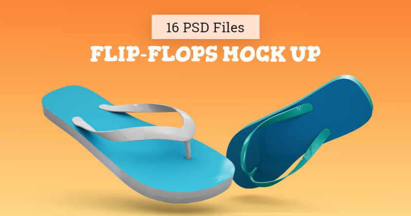Download Flip Flops Mock-up - MakiPlace