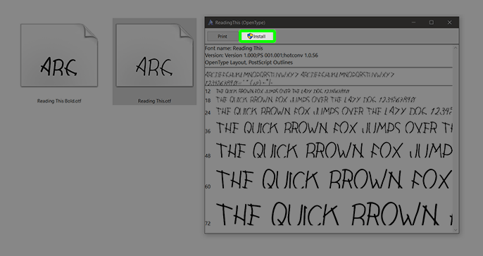 download a font for photoshop mac