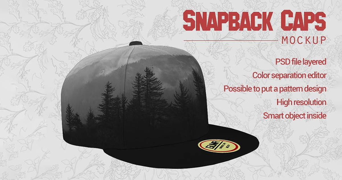 Download Snapback Caps Mockup - MakiPlace