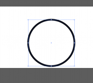 draw circle in adobe illustrator with thickness