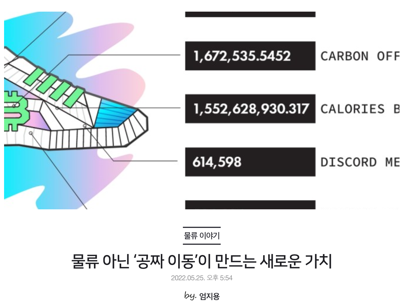 물류 아닌 ‘공짜 이동’이 만드는 새로운 가치