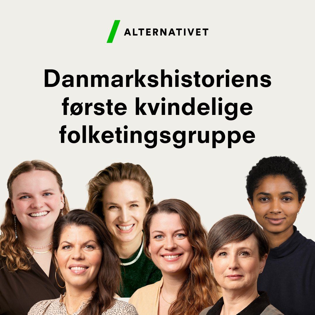 대안당, 덴마크 최초로 소속 국회의원 모두 여성인 정당돼