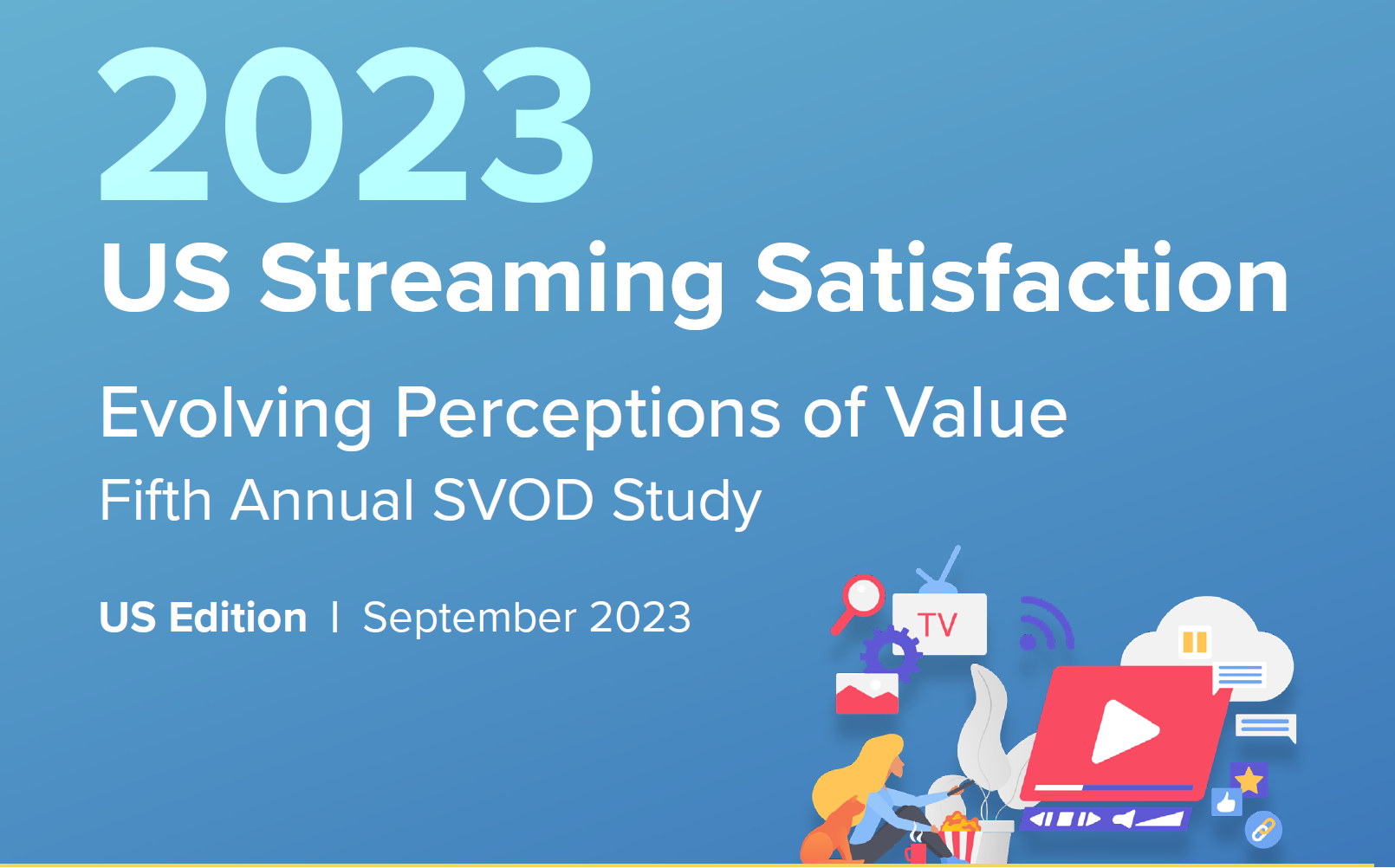 2023 미국 스트리밍 만족도(Streaming Satisfaction)