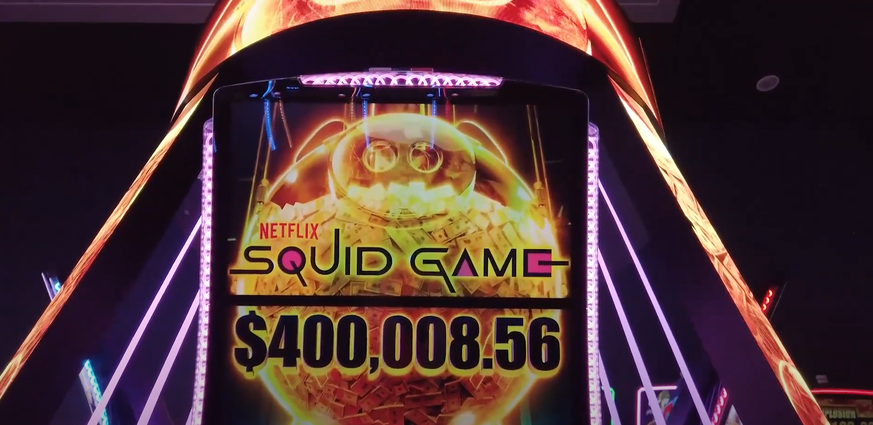 “오징어게임 현상을 넘어 역사로(Squid Game is now a record beyond the status quo)” “Squid Game’ Slot Machine to Hit Casinos in 2024”