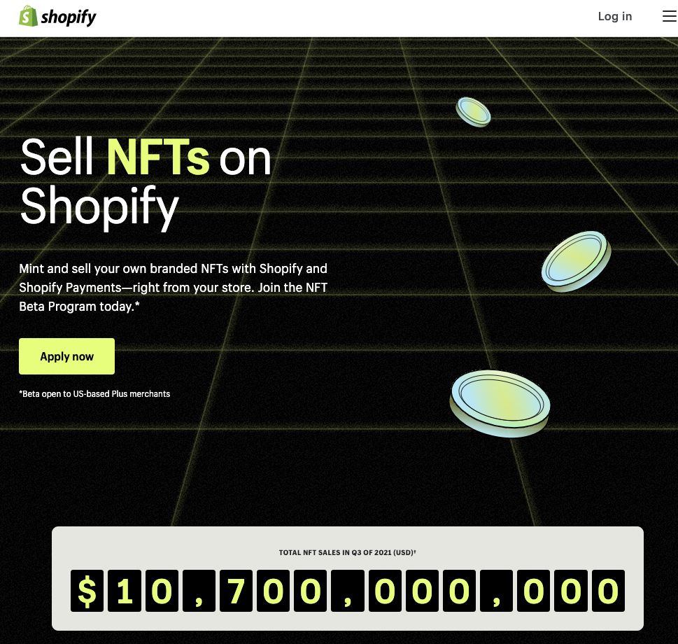 인스타그램에서 NFT 판매 및 구매 가능:쇼피파이(Shopify)가 시작한 NFT 혁명