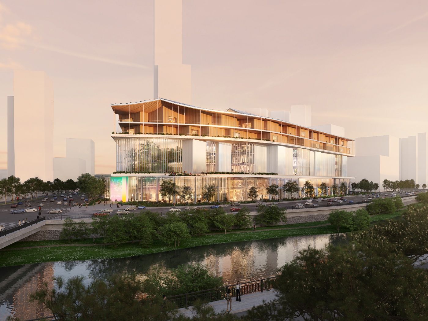 🏬 광주 랜드마크 ‘더 현대 광주’ 세계적 건축가 설계 조감도 공개… 내년 착공!