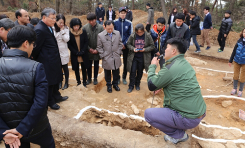 ‘캠퍼스 내 마한 무덤군 발굴’ 설명회 개최돼