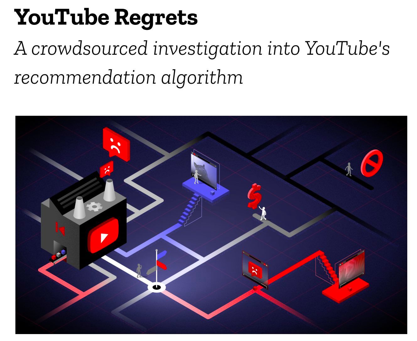 [번역] 모질라의 YouTube Regrets 보고서 : YouTube의 추천 알고리즘에 대한 크라우드 소싱 조사