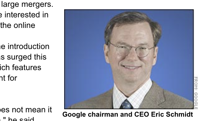 [구글 CEO] 향후 몇년간 모바일·비디오 광고에 주력