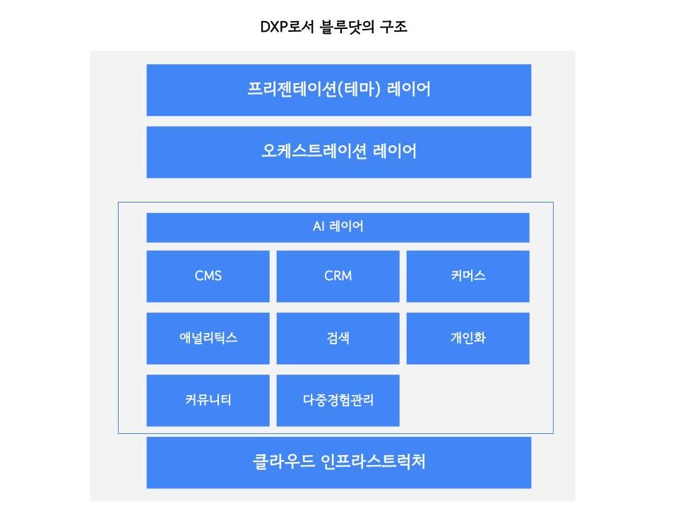 블루닷과 함께 CMS에서 벗어나 A-DXP 시대로