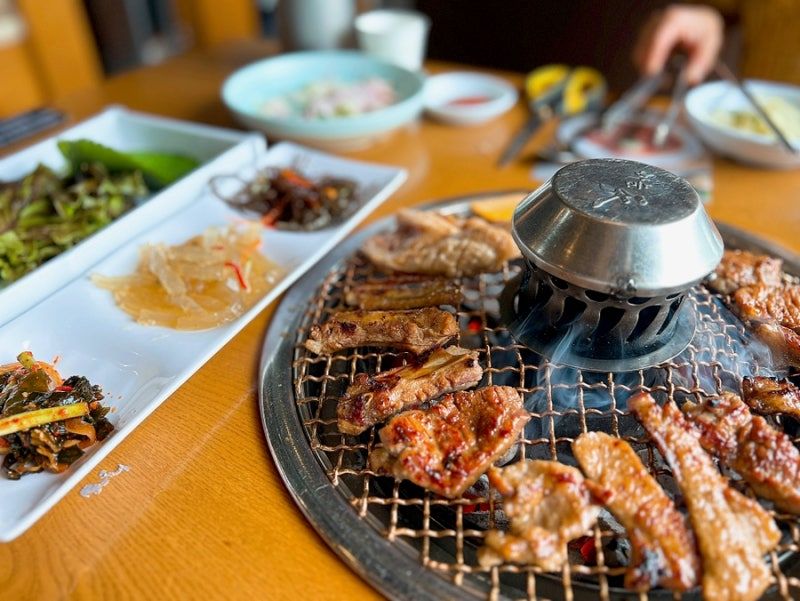 "갈비 맛집으로 초대합니다"..목포 숯불갈비 전문점 '하늘천'