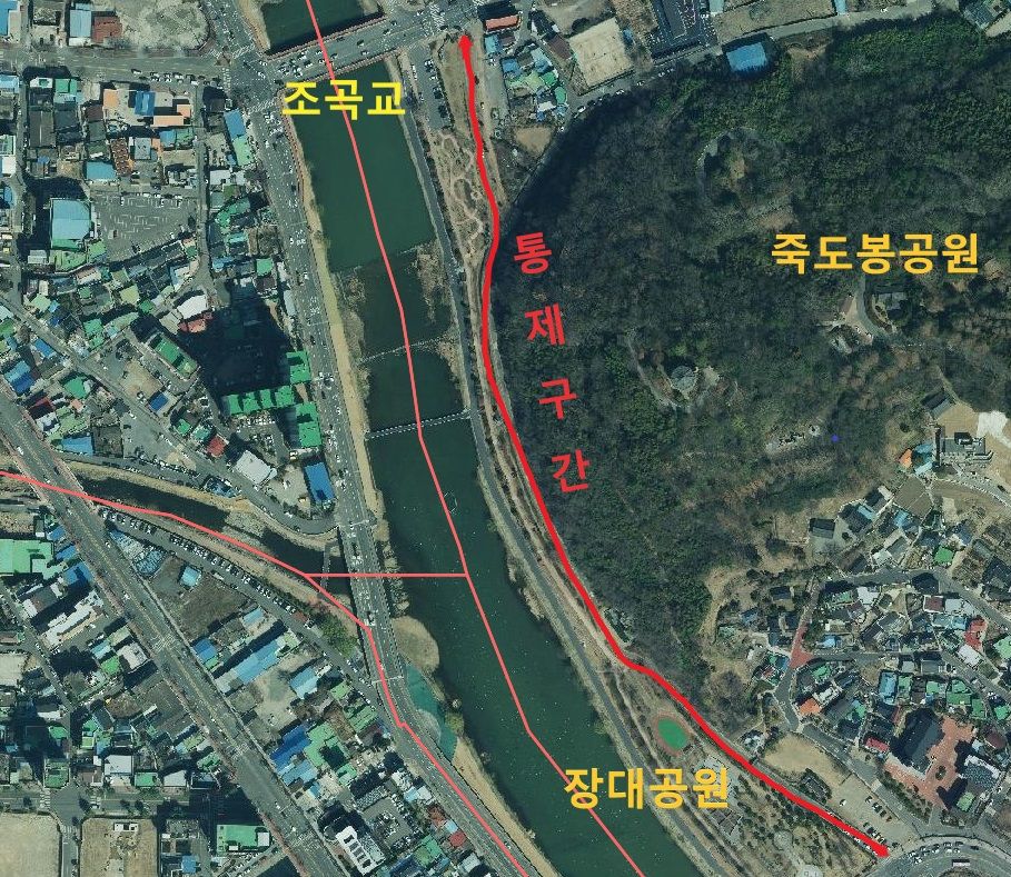 장대공원 일방통행로 배수시설 공사 안내 🚧