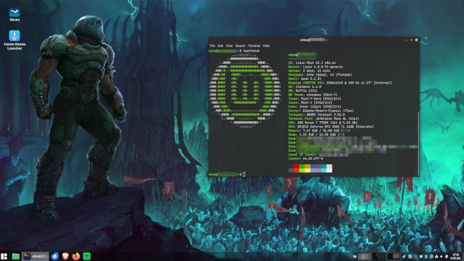 Linux Mint screenshot