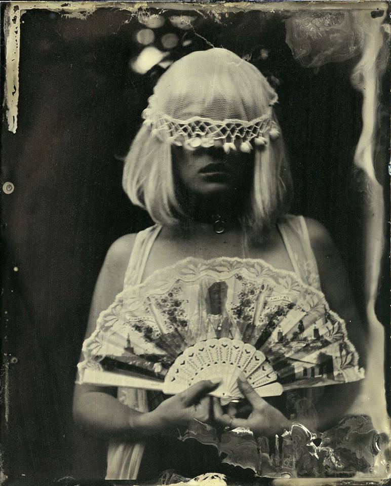 Carla Alexandra Rodriguez, tintype portrait