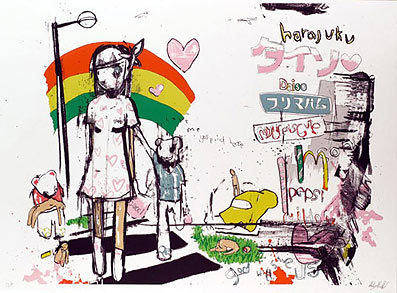  Antony Micallef  My Walk In Harajuku , 2005