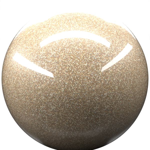 GOLD M. paint orb