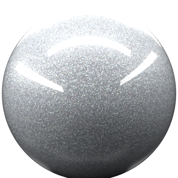 SLEEK SILVER M. paint orb