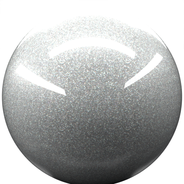 SILVER GREY M. paint orb