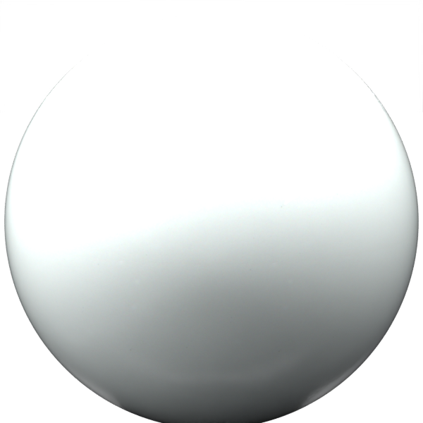 FROZEN WHITE paint orb