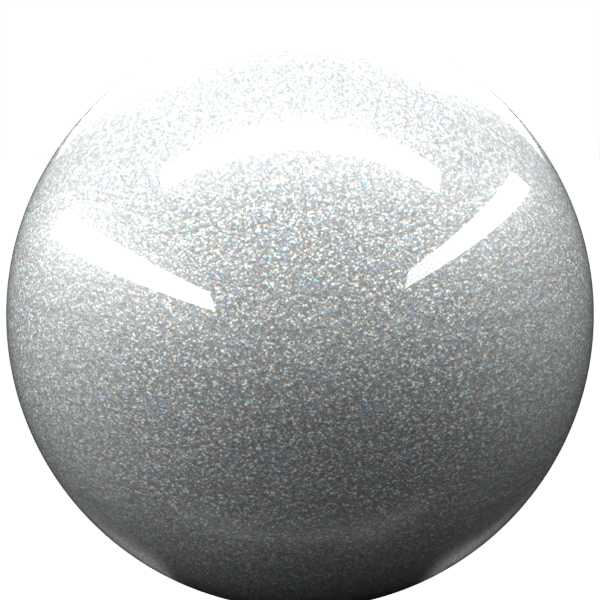 SILVER M. paint orb