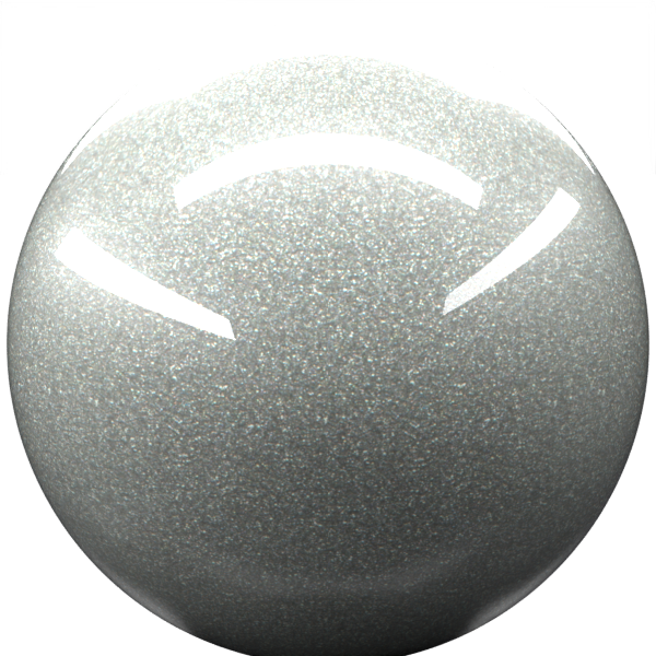 SILVER M. paint orb