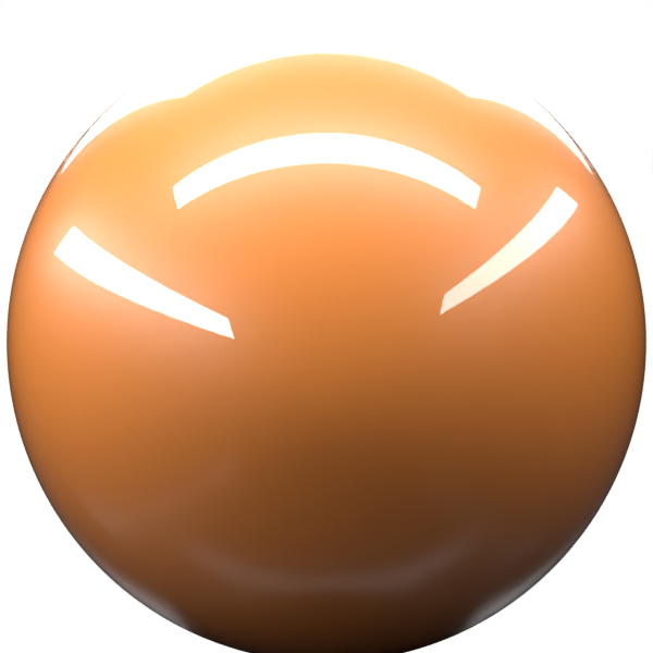ORANGE M. paint orb