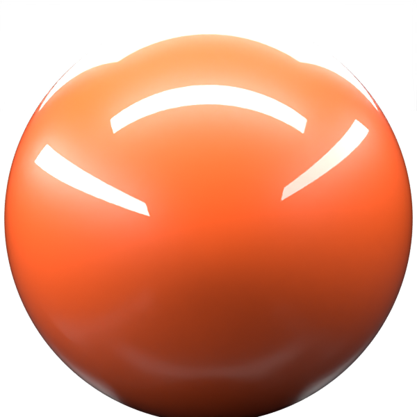 ORANGE paint orb