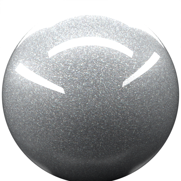 CURATED SILVER M. paint orb