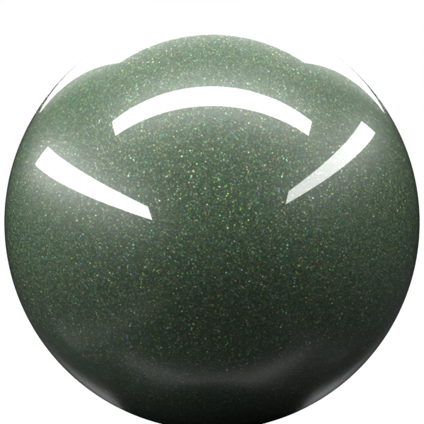 BURSTING GREEN M. paint orb