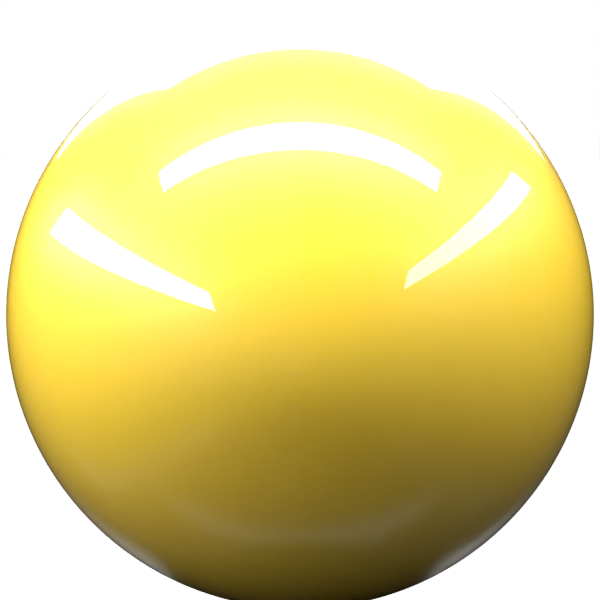 YELLOW paint orb