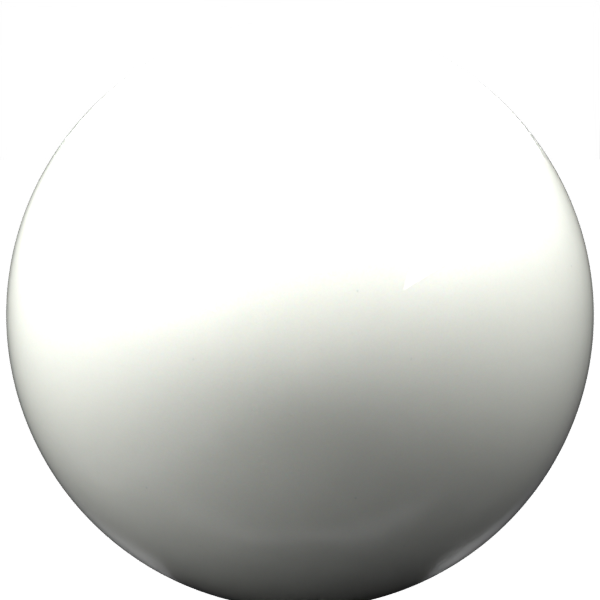 CLEAR WHITE paint orb