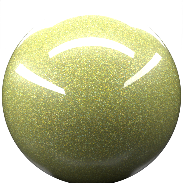 JAUNE LACERTA M. paint orb