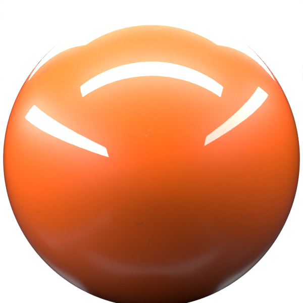 ORANGE paint orb
