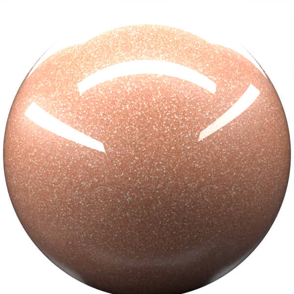 CORAL ORANGE M. paint orb