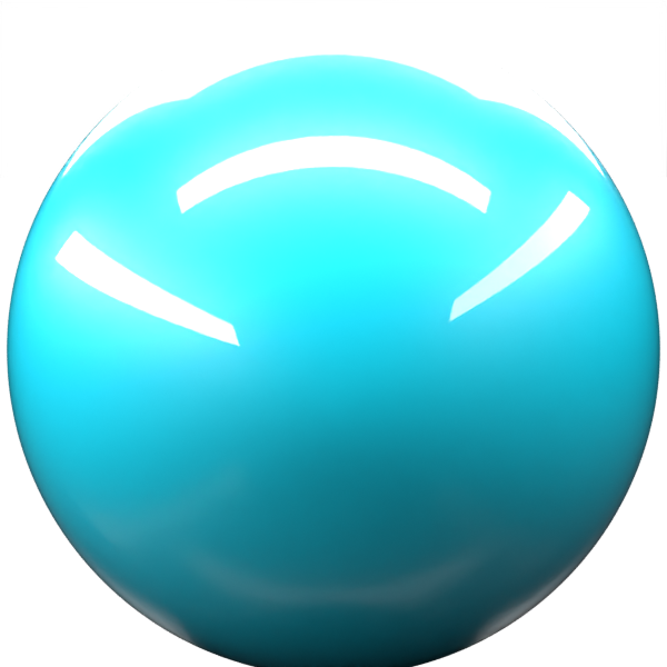 BLUE paint orb