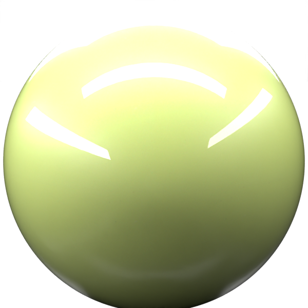 LIGHT YELLOW paint orb